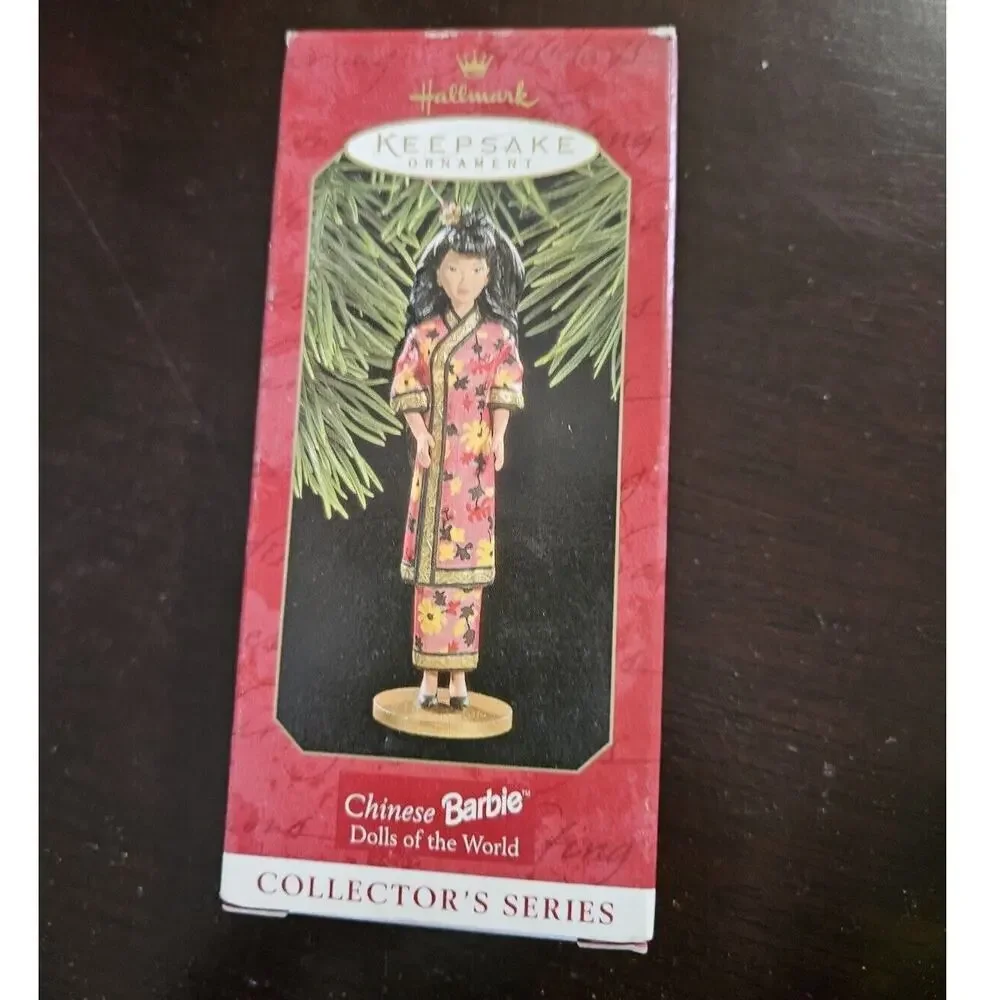 Hallmark Chinese Barbie Dolls of the World #2 1997 QX6162 Kebaya Ornament